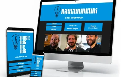 Disseny web restaurant Baserriberri