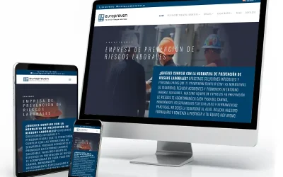 Disseny web Riscos Laborals Europrevent